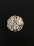 1942 United States Walking Liberty Half Dollar - 90% Silver Coin