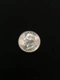 1964-D United States Washington Quarter - 90% Silver Coin BU Condition