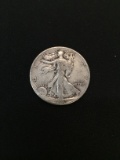 1941 United States Walking Liberty Half Dollar - 90% Silver Coin