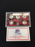 2005 United States Mint 50 State Quarters SILVER Proof Coin Set
