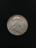 1952 United States Franklin Silver Half Dollar - 90% Silver Coin