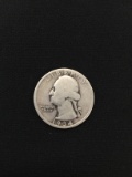 1934 United States Washington Quarter - 90% Silver Coin