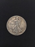 1945-United States Walking Liberty Half Dollar - 90% Silver Coin