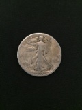 1934-United States Walking Liberty Half Dollar - 90% Silver Coin