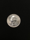 1964-D United States Washington Quarter - 90% Silver Coin BU Condition