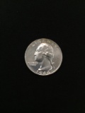 1964-D United States Washington Quarter - 90% Silver Coin BU Condition