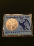 1999 United States 1 Ounce .999 Fine Silver American Silver Eagle Silver Bullion Round Coin