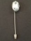 Blue & White Earth Stone Sterling Silver Hair Pin