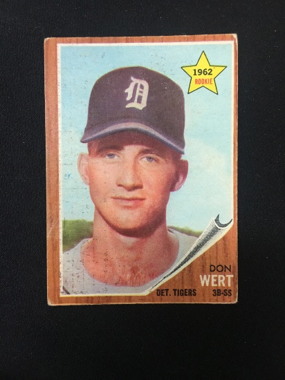 1962 Topps #299 Don Wert Tigers