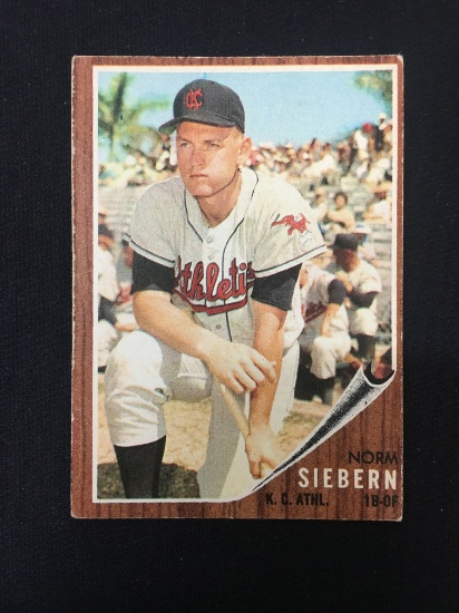 1962 Topps #275 Norm Siebern Athletics