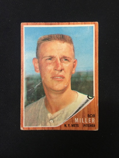 1962 Topps #293 Bob Miller Mets