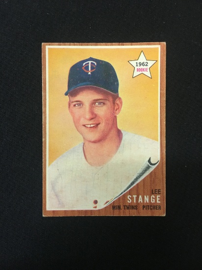 1962 Topps #321 Lee Stange Twins