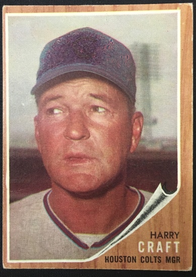 1962 Topps #12 Harry Craft Colts