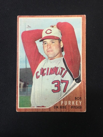 1962 Topps #120 Bob Purkey Reds
