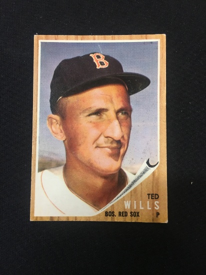 1962 Topps #444 Ted Wills Red Sox