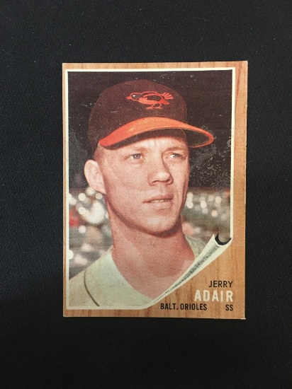 1962 Topps #449 Jerry Adair Phillies