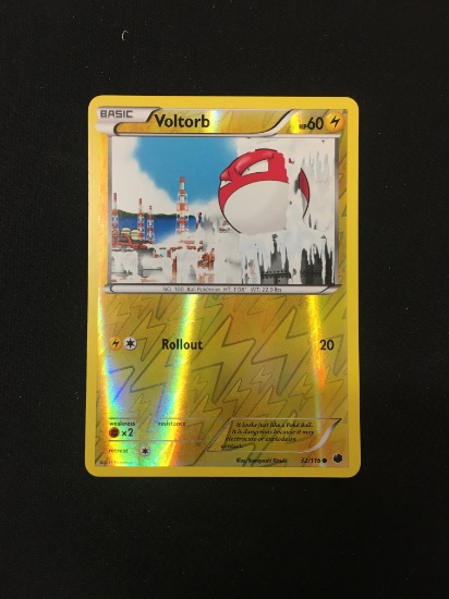 Pokemon Voltorb Reverse Holo Card 32/116