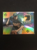 2005 Upper Deck Reflections Bobby Crosby A's 3-Color Jersey Patch Card /99