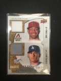 2009 UD Ballpark Collection Chris Young & Chad Billingsley Dual Jersey Card /500