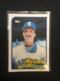 1989 Topps Traded Randy Johnson Mariners Rookie Card