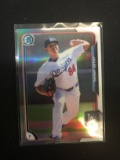 2015 Bowamn Chrome Refractor Julio Urias Dodgers Rookie Card