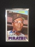 1967 Topps #335 Bob Veale Pirates Signed Autograph Card
