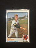 1973 Topps #465 Dave Giusti Pirates Signed Autograph Card