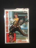 1984 Topps Larry McWilliams Pirates Signed Autograph Card