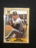1987 Topps Mike Bielecki Pirates Signed Autograph Card
