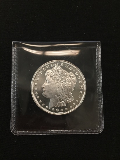 1/2 Troy Ounce .999 Fine Silver Morgan Dollar Style Silver Bullion Round Coin