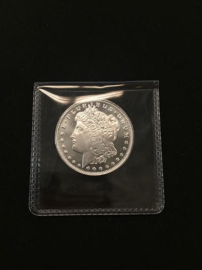 1/2 Troy Ounce .999 Fine Silver Morgan Dollar Style Silver Bullion Round Coin