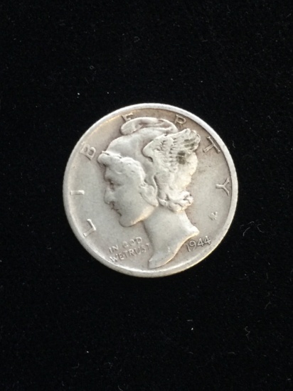 1944-S United States Mercury Dime - 90% Silver Coin