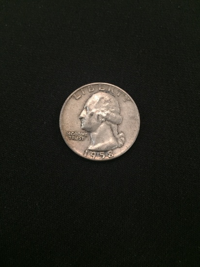 1958-D United States Washington Quarter - 90% Silver Coin