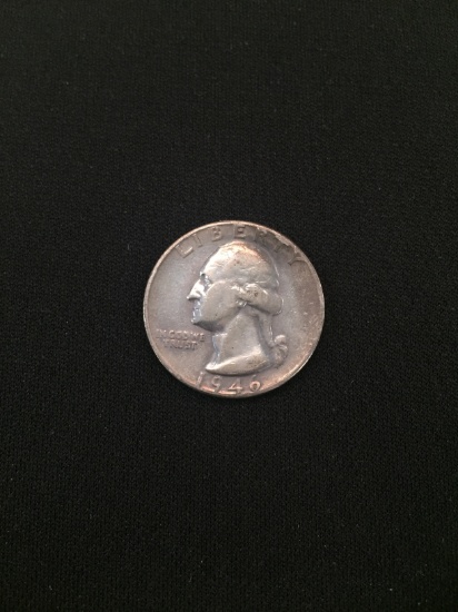 1946-United States Washington Quarter - 90% Silver Coin
