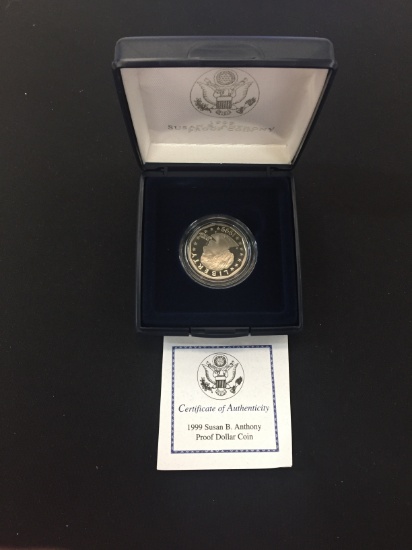 2009 Louis Braille Bicentennial Silver Dollar - 90% Silver Coin in Original Box