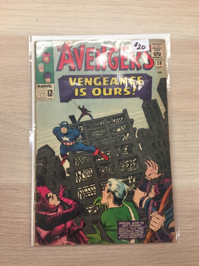 The Avengers #20 - Marvel Comic Book