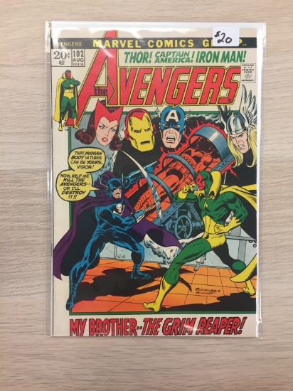 The Avengers #102 - Marvel Comic Book