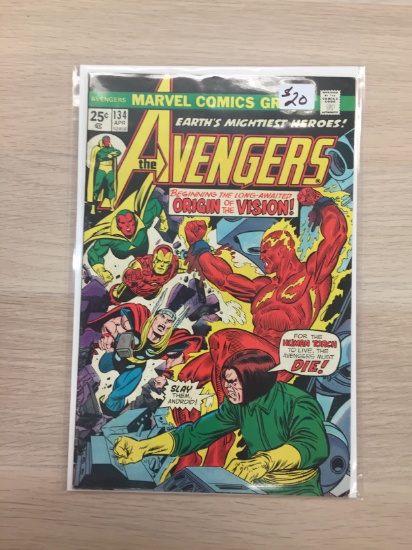 The Avengers Earth's Mightiest Heros! #134 - Marvel Comic Book