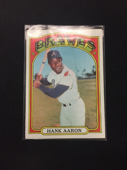 1972 Topps #299 Hank Aaron Braves