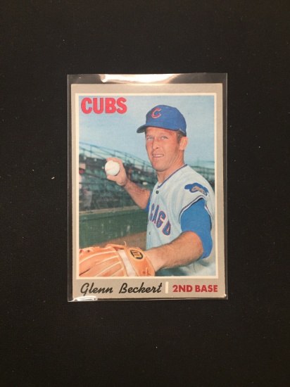 1970 Topps #480 Glenn Beckert Cubs