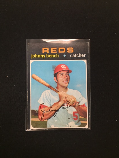 1971 Topps #250 Johnny Bench Reds