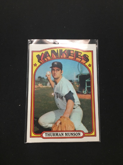 1972 Topps #441 Thurman Munson Yankees