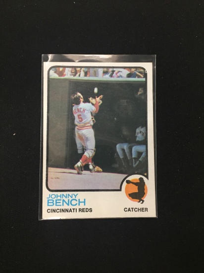 1973 Topps #380 Johnny Bench Reds
