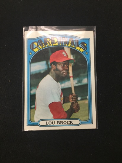 1972 Topps #200 Lou Brock Cardinals