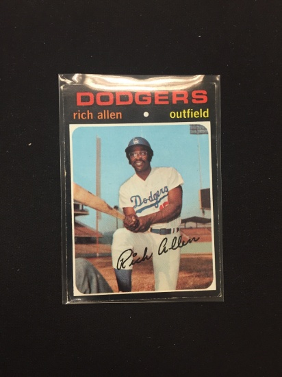 1971 Topps #650 Rich Allen Dodgers