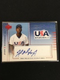2005 Upper Deck USA Baseball John Mayberry Jr. Rookie Autograph Card