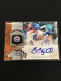 2013 Topps Chasing History Collin Cowgill Mets Autograph Card