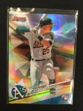 2017 Bowman's Best Refractor Ryon Healy A's Mariners Rookie Card