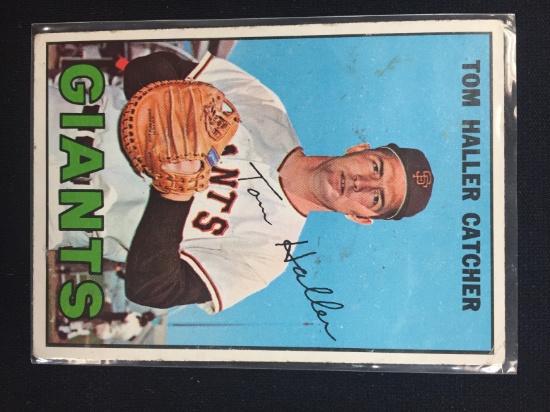 1967 Topps #65 Tom Haller Giants Vintage Card