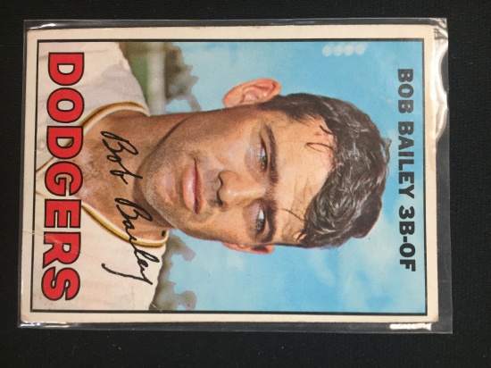 1967 Topps #32 Bob Bailey Dodgers Vintage Card